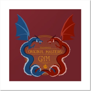 Original Masters Gym-no lines Posters and Art